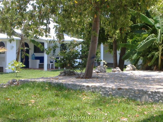 Risas del sol apartments garden.JPG
